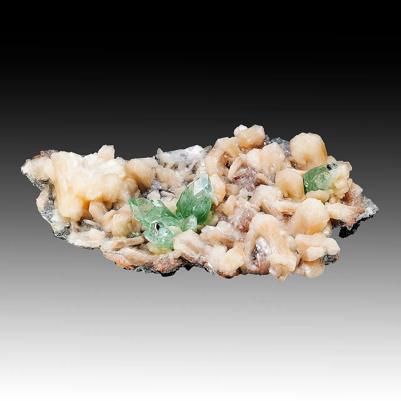 Fluorapophyllite-K with Stilbite - image 1