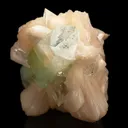 FLUORAPOPHYLLITE-(K) with Stilbite - image 4