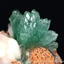 Fluorapophyllite-(K) with Stilbite - image 4