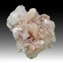Fluorapophyllite-K with Stilbite, Quartz - image 1