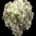 Fluorapophyllite on Calcite - image 2