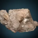 FLUORAPOPHYLLITE on Calcite - image 2