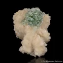 Fluorapophyllite on Stilbite - image 4