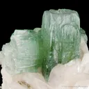 Fluorapophyllite on Stilbite - image 3