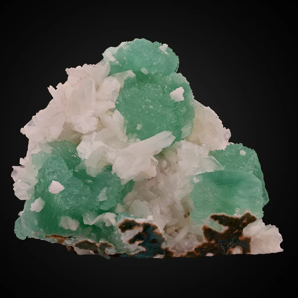 Fluorapophyllite, Stilbite image