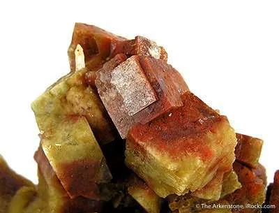 Fluorapophyllite With Mozartite and Hematite? - image 2