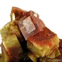 Fluorapophyllite With Mozartite and Hematite? - image 2