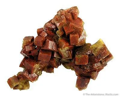 Fluorapophyllite With Mozartite and Hematite? - image 3