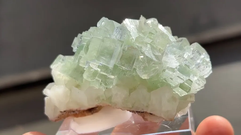 Fluorapophyllite with Stilbite - image 5