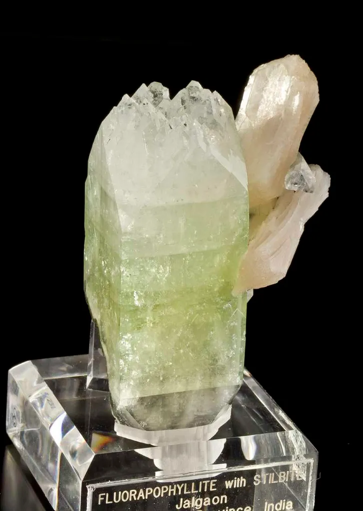 Fluorapophyllite With Stilbite - image 2