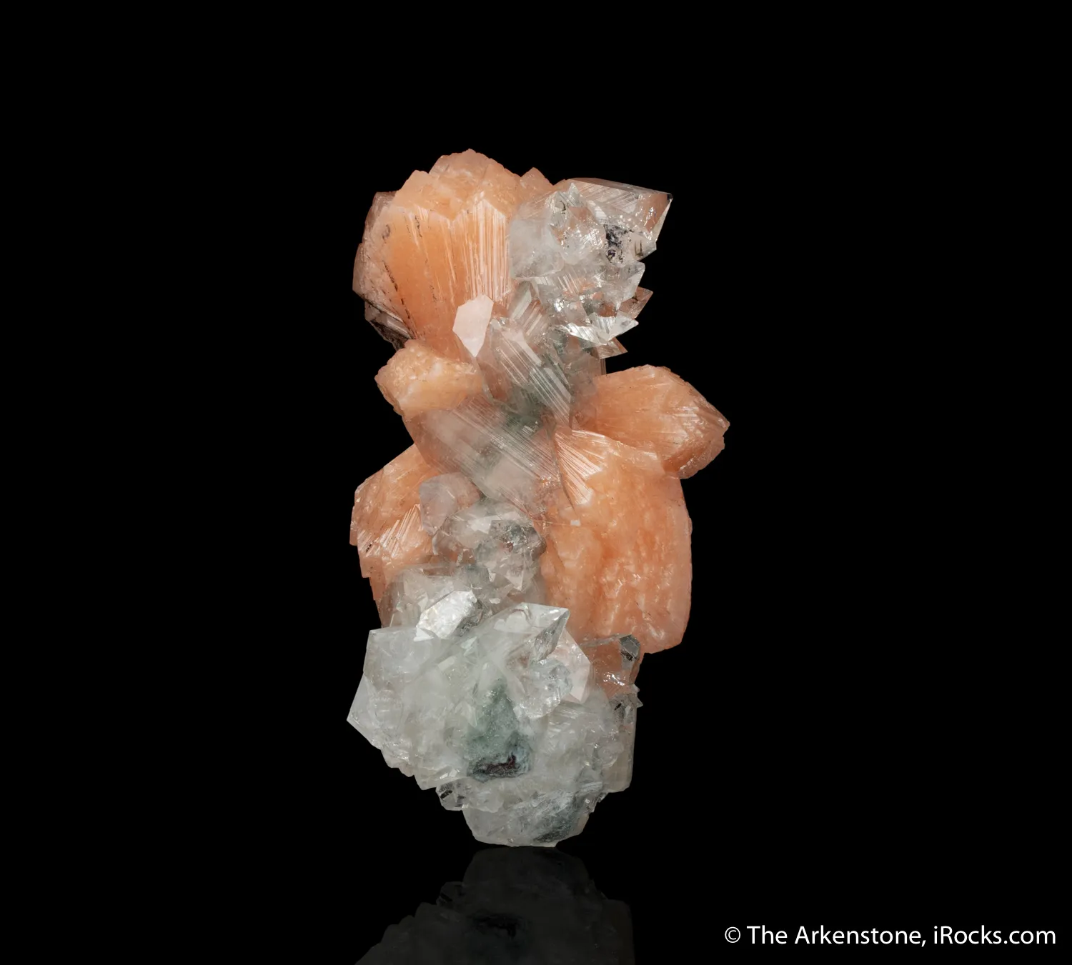 Fluorapophyllite with Stilbite - image 6