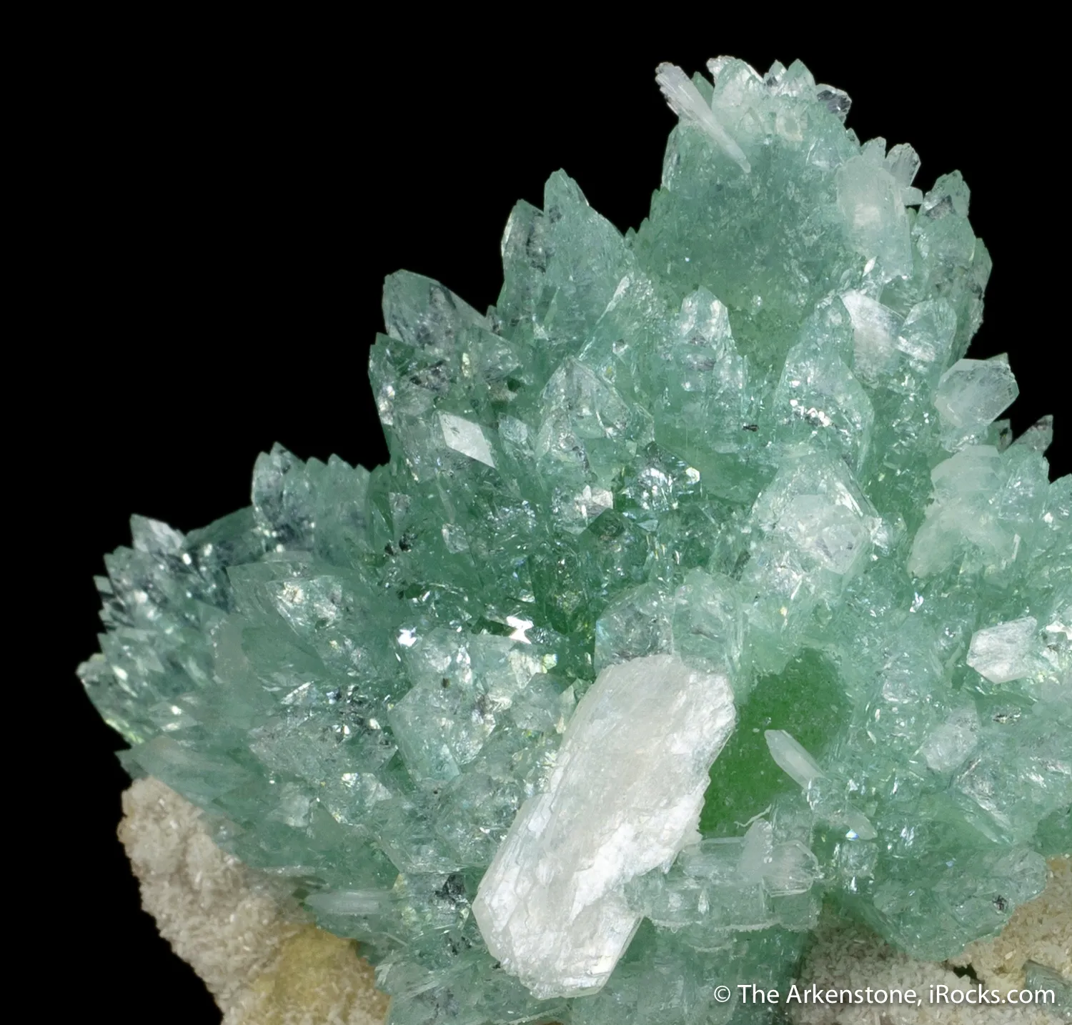Fluorapophyllite with Stilbite - image 4