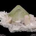 Fluorapophyllite With Stilbite - image 1