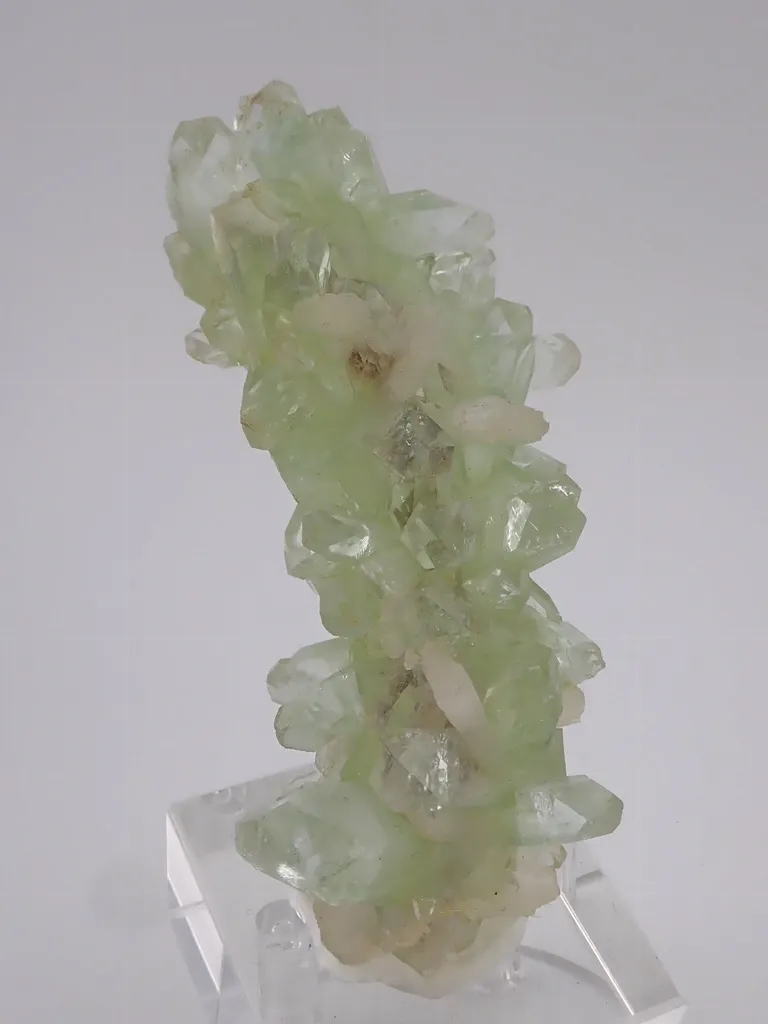 Fluorapophyllite with Stilbite image