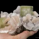 Fluorapophyllite With Stilbite - image 4
