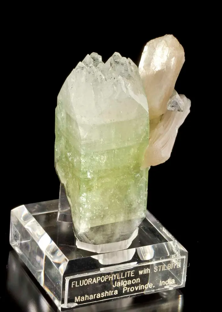 Fluorapophyllite With Stilbite - image 3