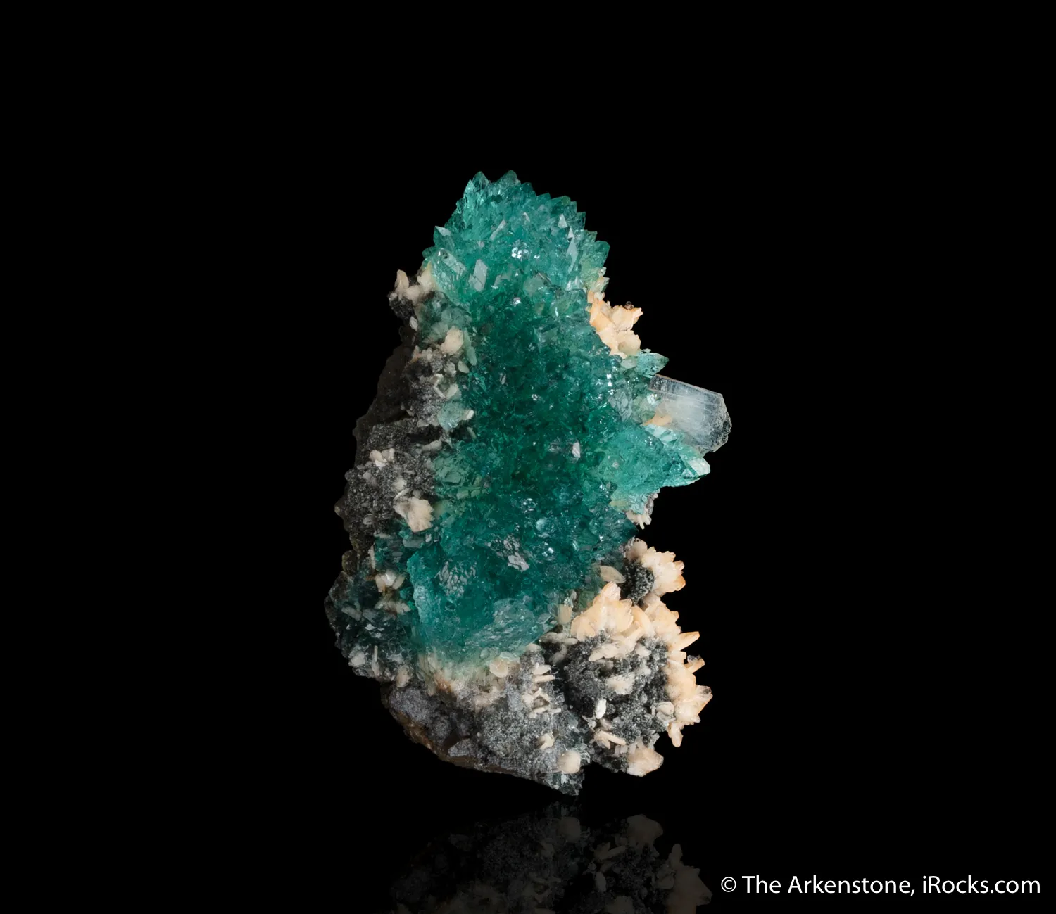 Fluorapophyllite with Stilbite - image 3