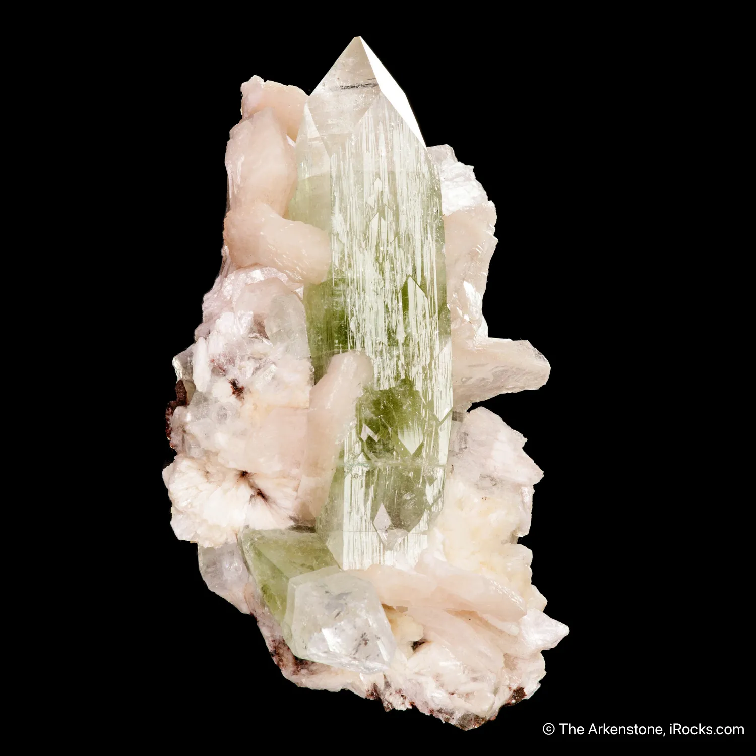Fluorapophyllite with Stilbite - image 2