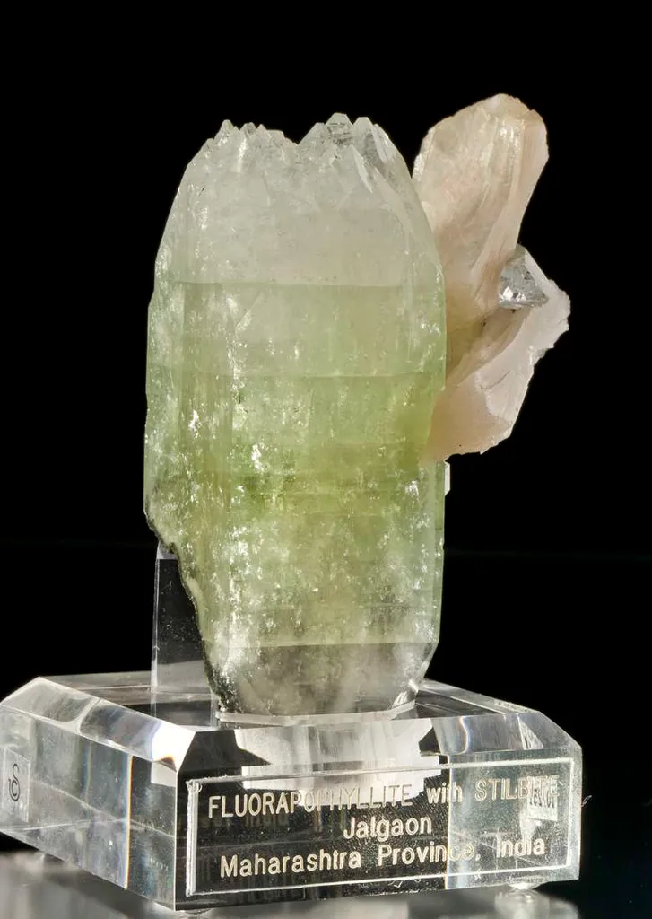 Fluorapophyllite With Stilbite - image 4