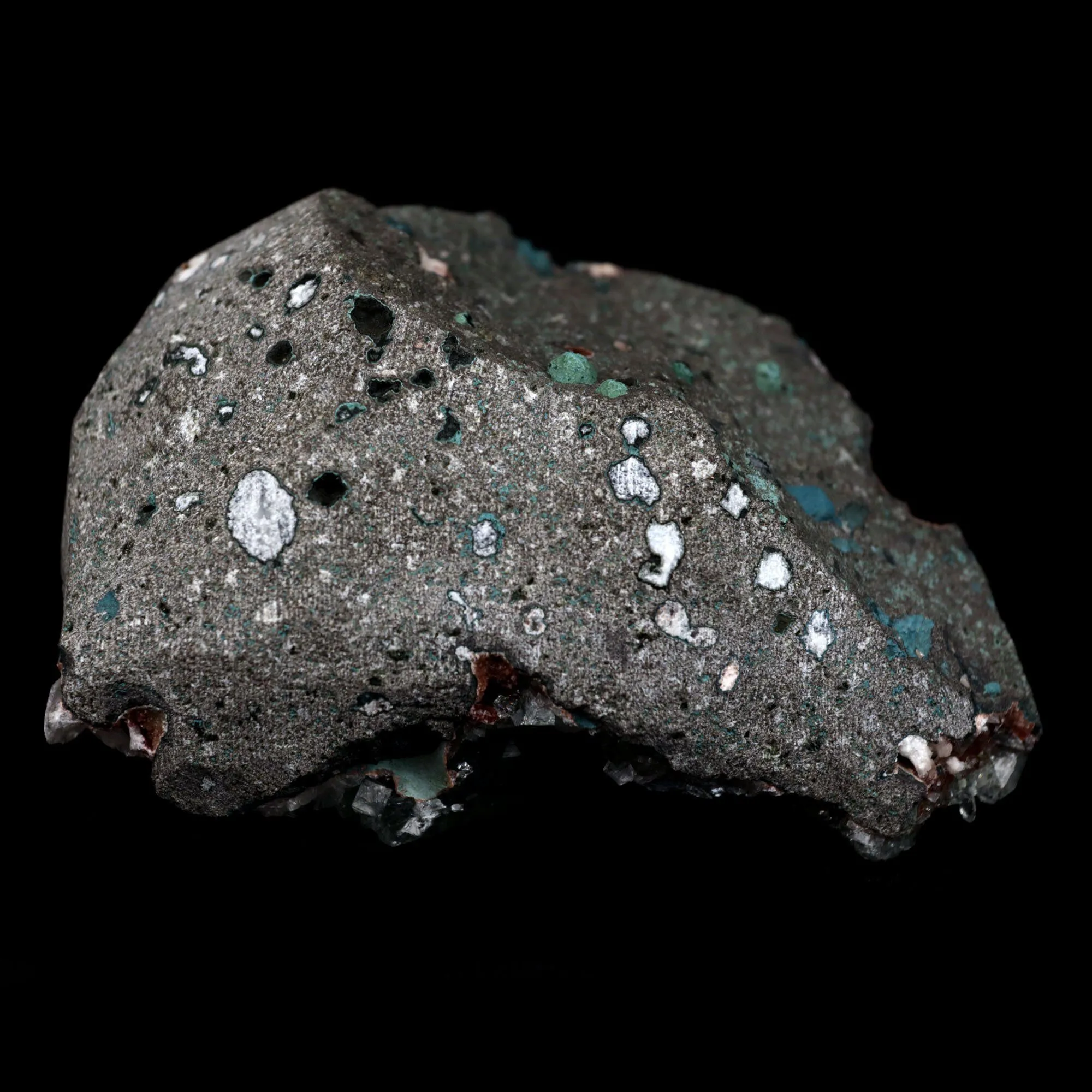 Fluorapophyllite with Stilbite on Chalcedony Natural Mineral Specimen - image 6