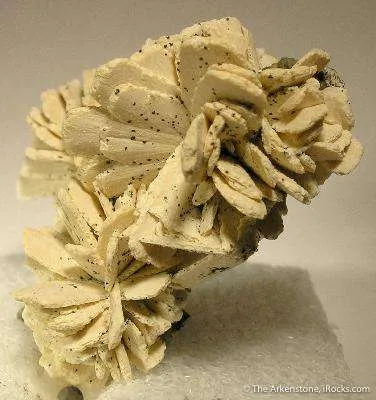 Fluorellestadite Ps. Hemimorphite (Wilkeite) - image 3