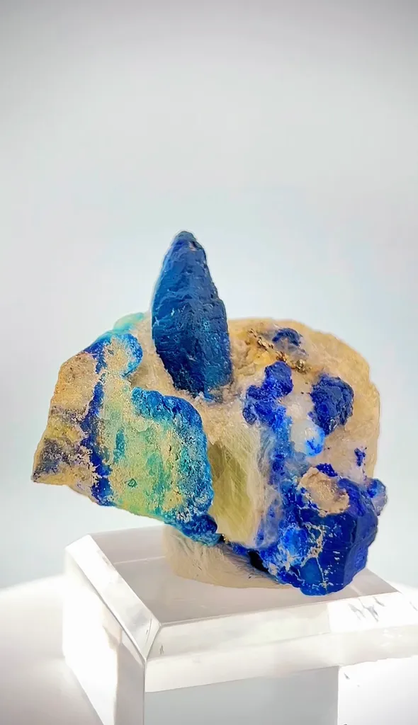 Fluorescent Afghanite specimen from Afghanistan, Badakhshan - image 8