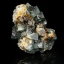 Fluorescent Green Fluorite Natural Mineral Specimen - image 3