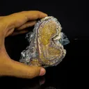 Fluorescent Green Fluorite Natural Mineral Specimen - image 5