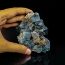 Fluorescent Green Fluorite Natural Mineral Specimen - image 4