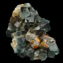 Fluorescent Green Fluorite Natural Mineral Specimen - image 1