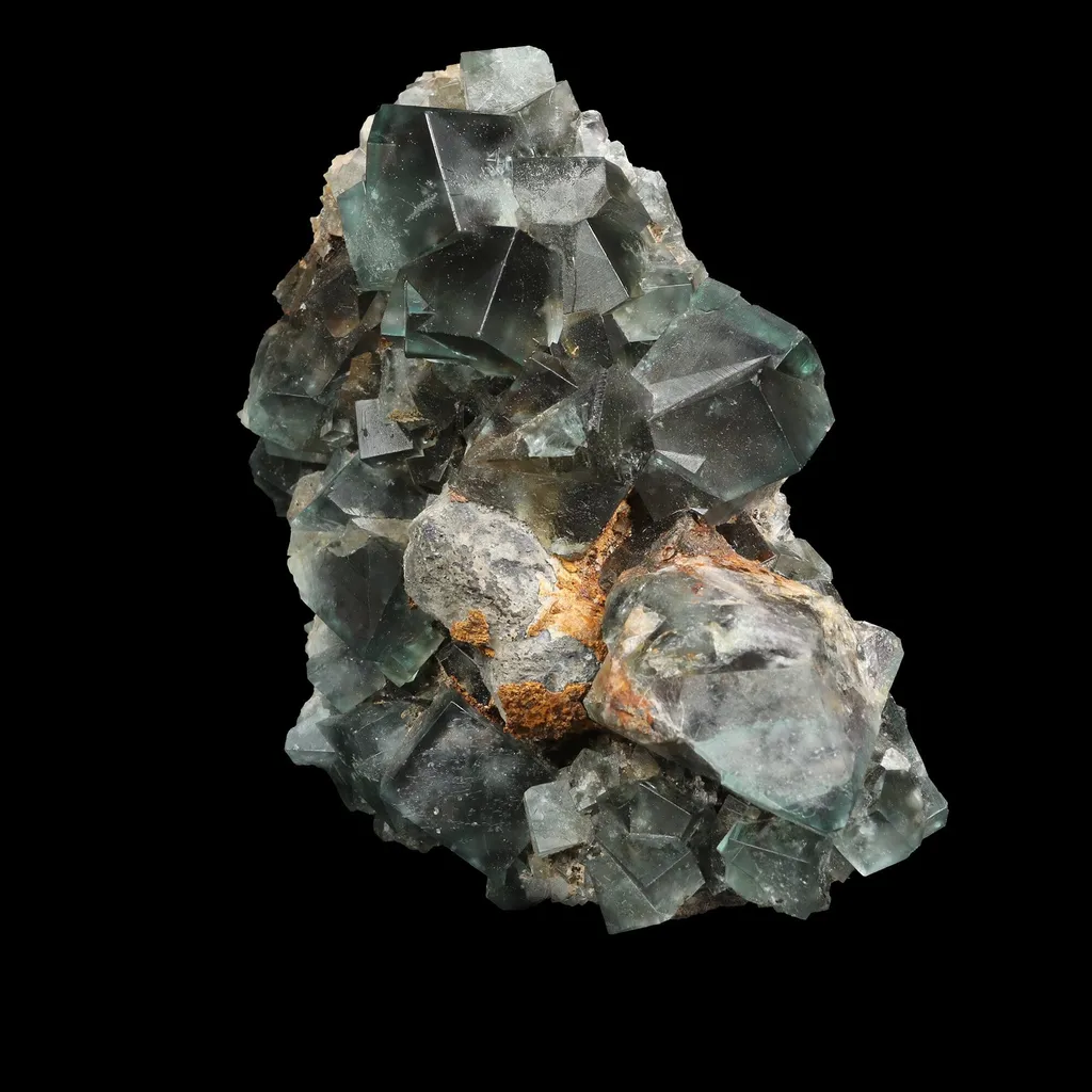 Fluorescent Green Fluorite Natural Mineral Specimen - image 2