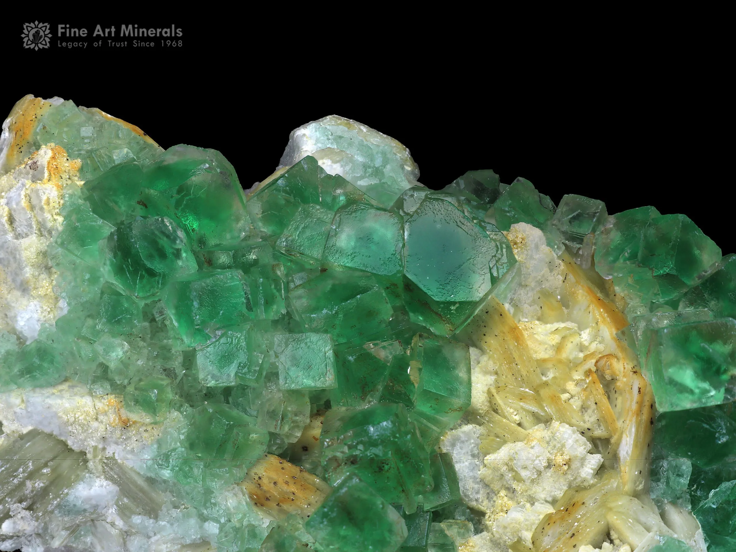 Fluorescent Phantom Fluorite Cluster from Afghanistan - image 2