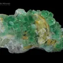 Fluorescent Phantom Fluorite Cluster from Afghanistan - image 3