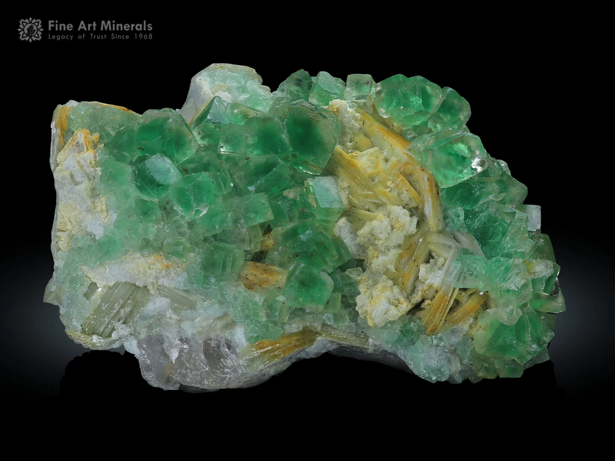 Fluorescent Phantom Fluorite Cluster from Afghanistan - image 3