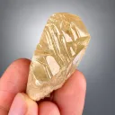 Fluorescent Yellow Triphane Kunzite with Spikes from Afghanistan - image 5