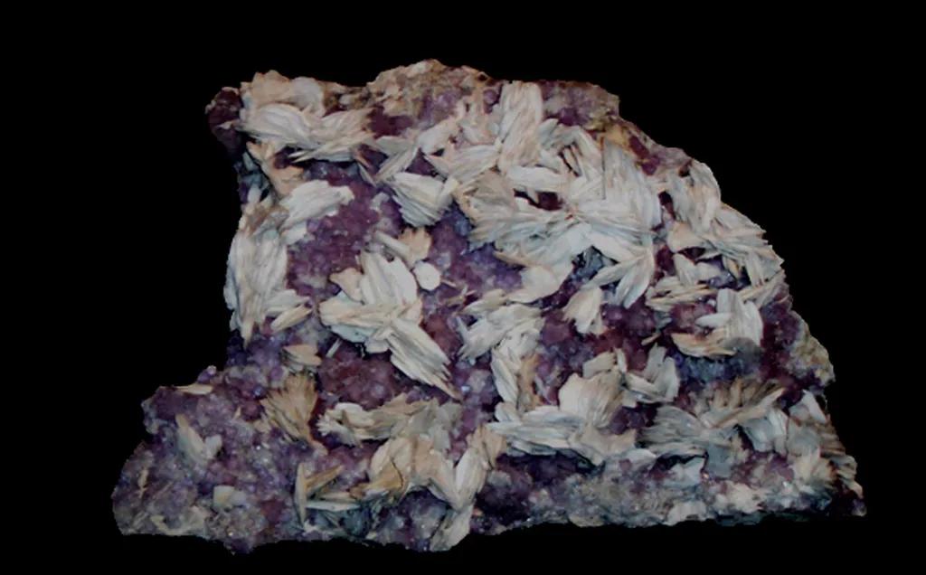 Fluorine / Baryte from Spain, Asturias, Berbes mining area, Berbès image