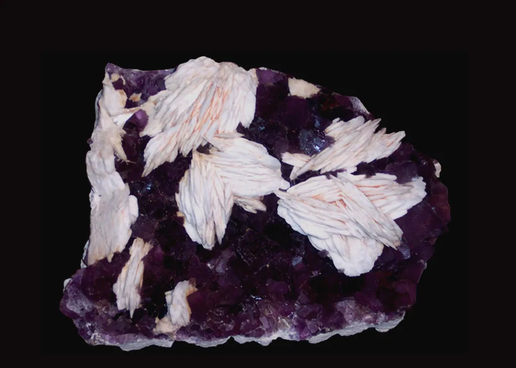 Fluorine / baryte: la Cabana, Ribadella, Berbès, Espagne image