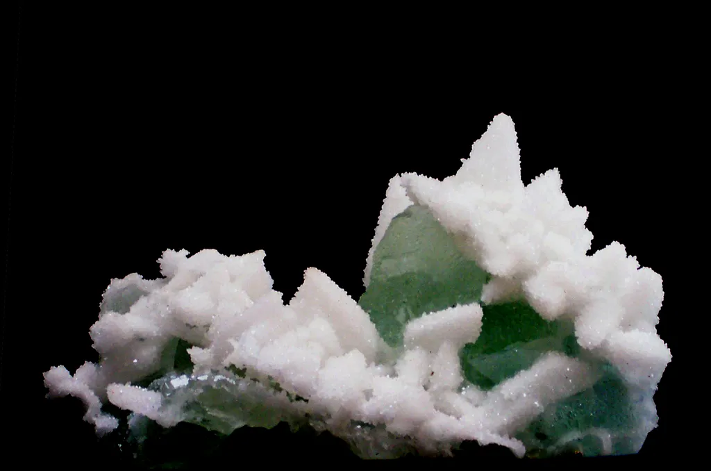 Fluorine / Calcite, Ganzhou, Chine image
