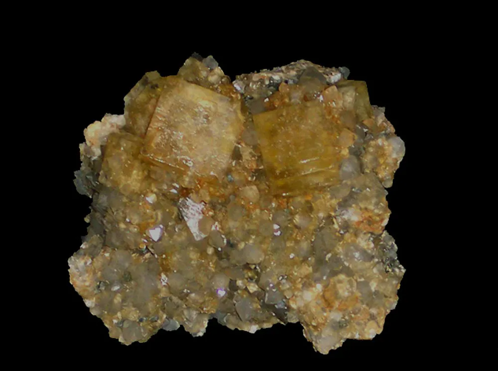Fluorine from France, Occitanie, Peyrebrune Mine image