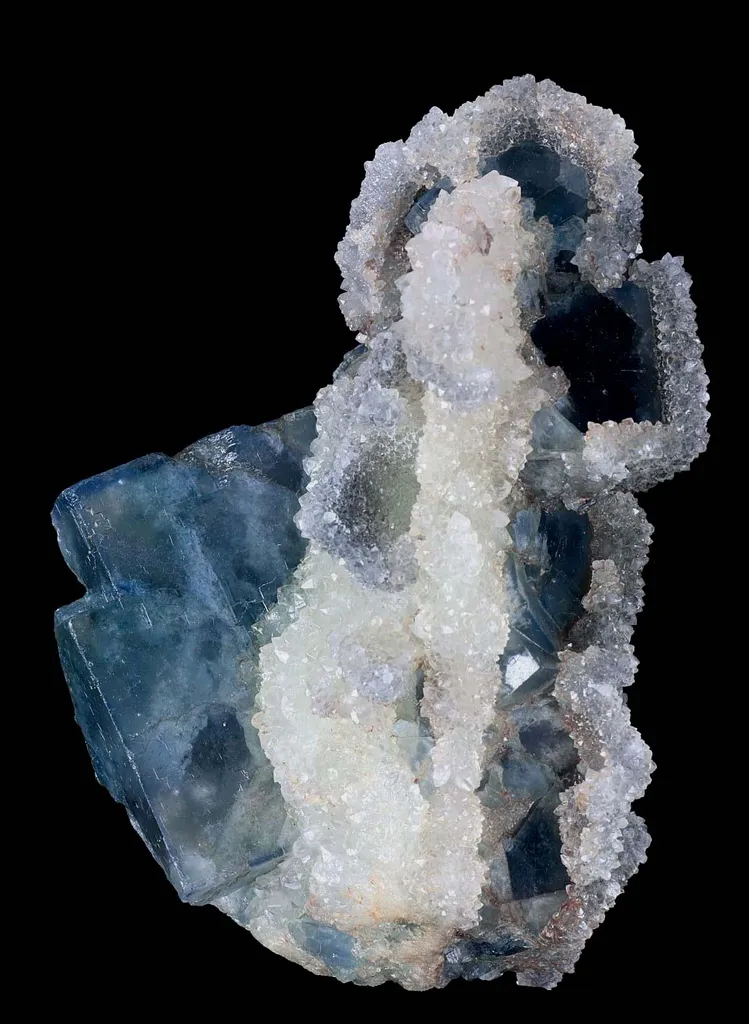 Fluorine from France, Occitanie, Tarn, Alban - Le Fraysse mining area