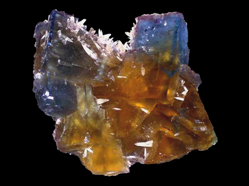 Fluorine from USA, Illinois, Hardin County, Cave-in-Rock Mining Sub-District, Cave-in-Rock image