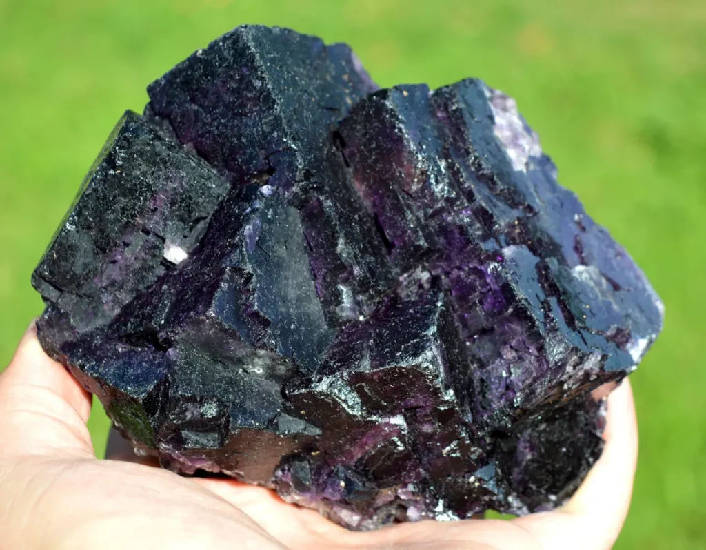 Fluorite 1550 grams - Melchor Múzquiz, Múzquiz Municipality, Coahuila, Mexico image