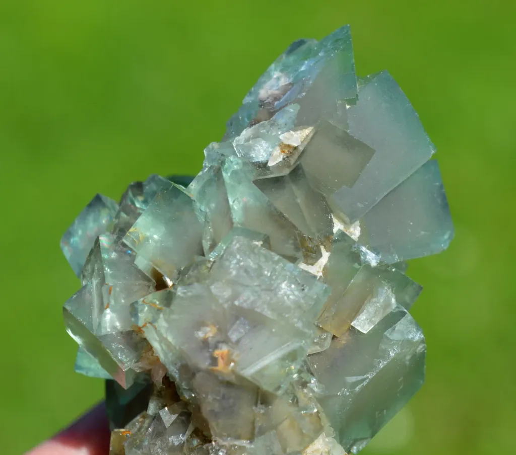 Fluorite 158 grams - Huanggang Fe-Sn deposit, Hexigten Banner, Chifeng City, Inner Mongolia, China - image 4
