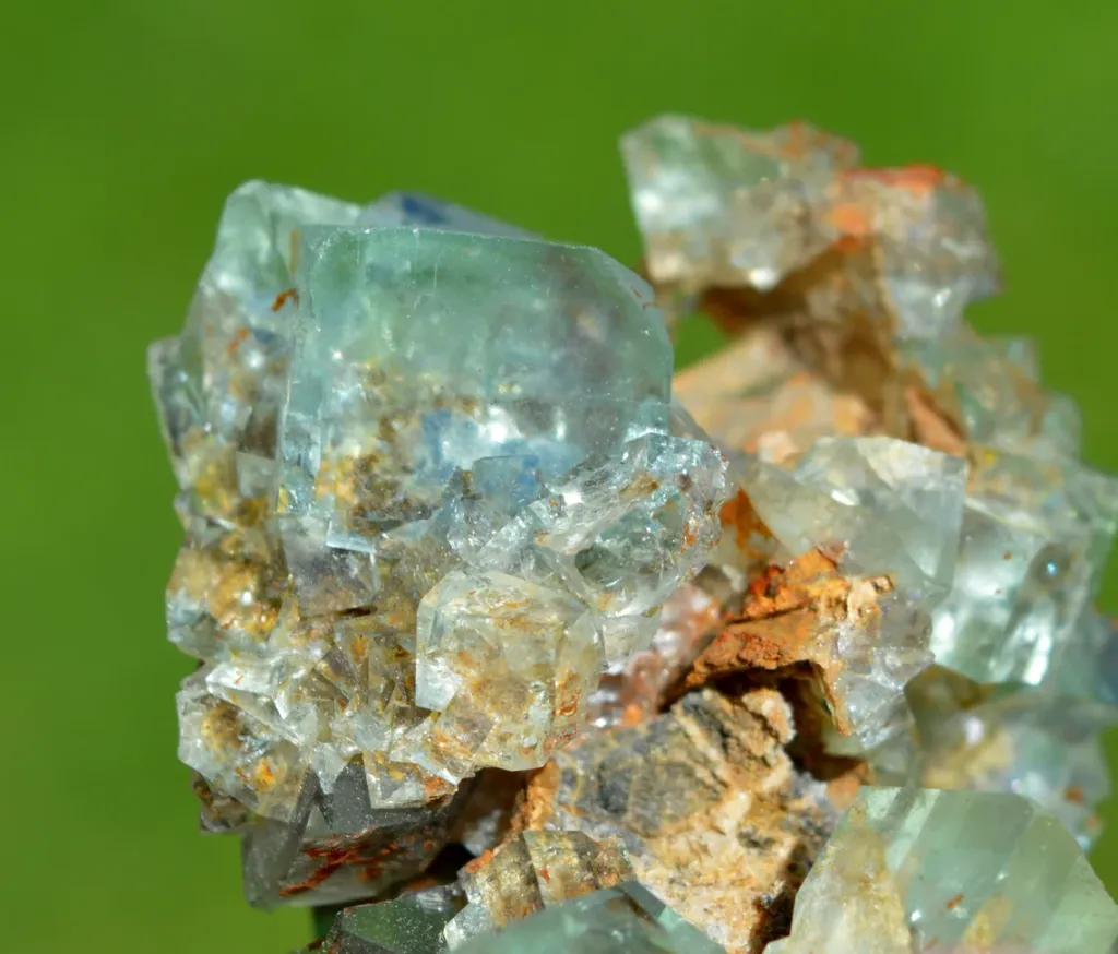 Fluorite 158 grams - Huanggang Fe-Sn deposit, Hexigten Banner, Chifeng City, Inner Mongolia, China - image 7