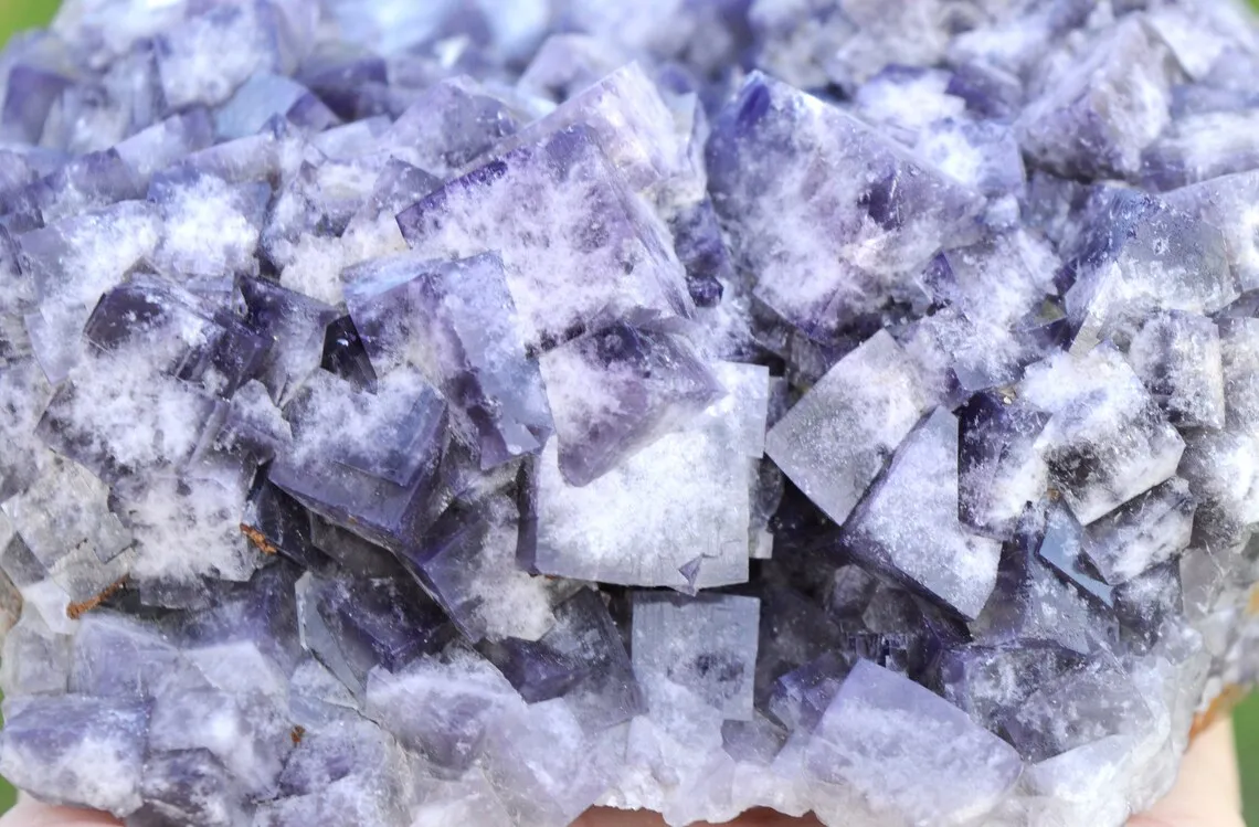 Fluorite 1810 grams - Greenlaws Mine, Daddry Shield, Stanhope, UK - image 2