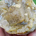Fluorite 2010 grams - Chaillac Mine, Chaillac, Indre, Centre-Val de Loire, France - image 4