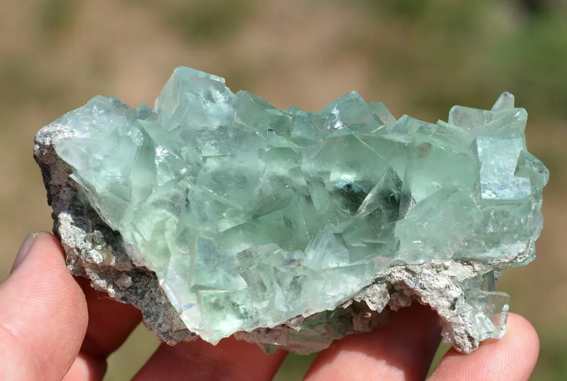 Fluorite 246 grams - Hunan, China - image 1