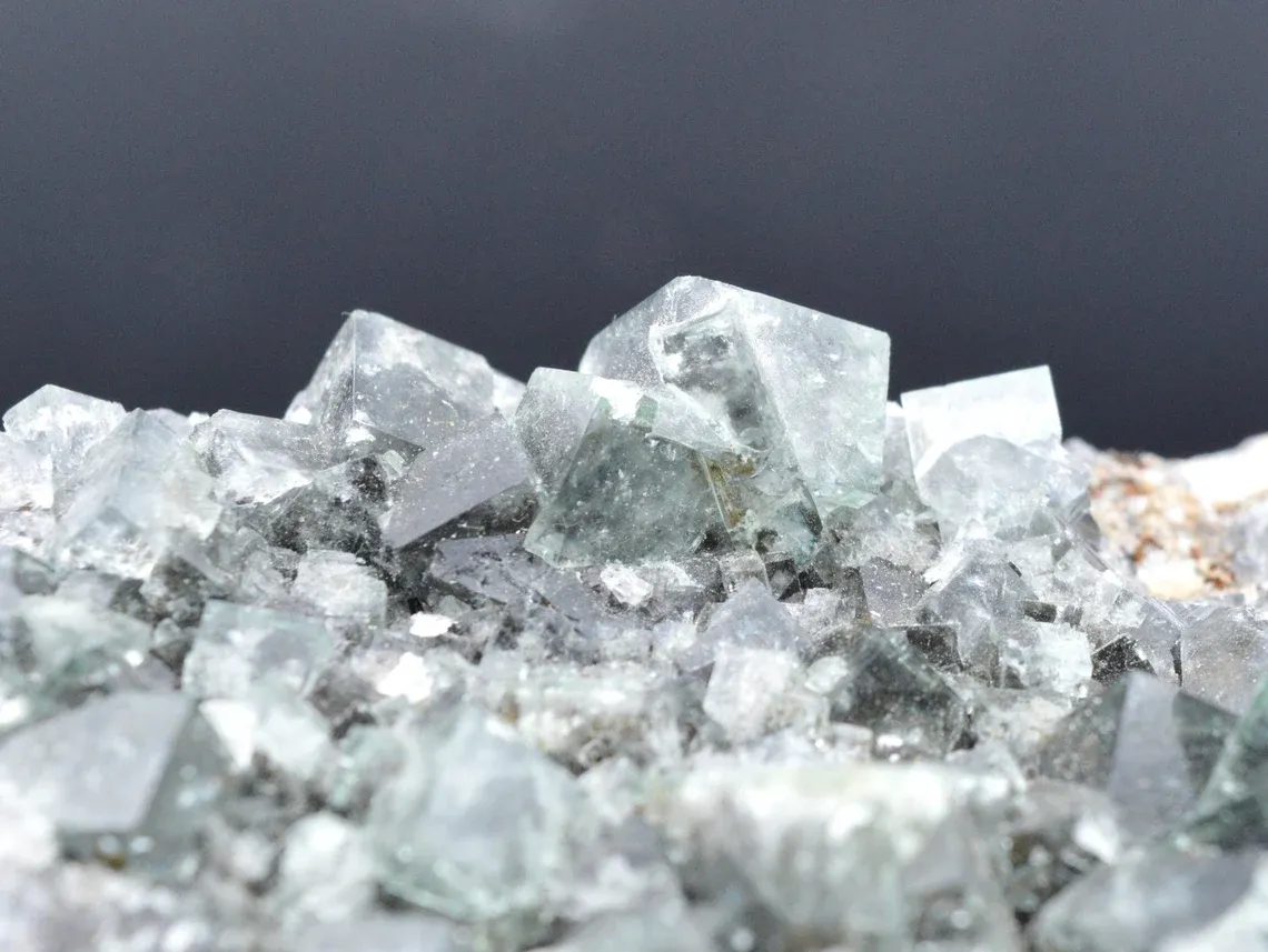 Fluorite - 308 grams - Rogerley Mine, Rogerley Quarry, Frosterley, Stanhope, Co. Durham, England, UK - image 4