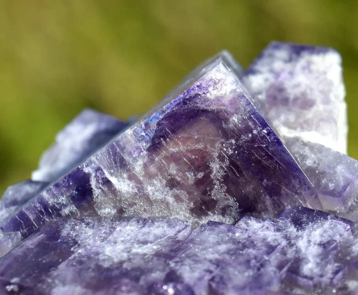 Fluorite 309 grams - Greenlaws Mine, Daddry Shield, Stanhope, UK - image 2