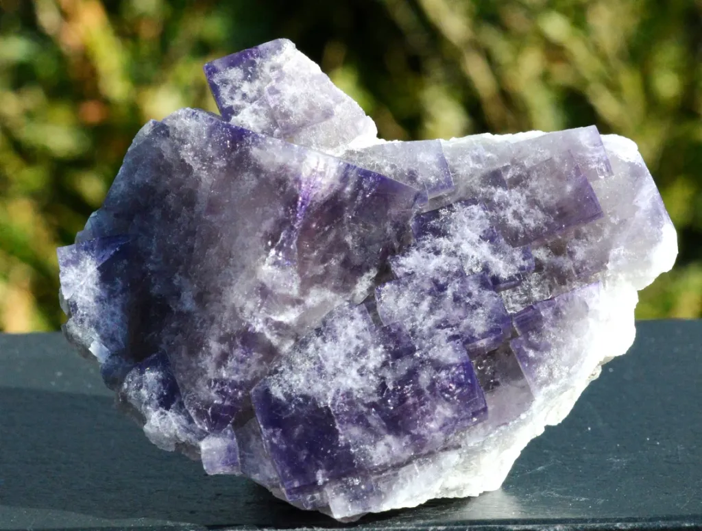 Fluorite 309 grams - Greenlaws Mine, Daddry Shield, Stanhope, UK image